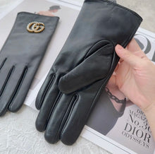 Load image into Gallery viewer, GG Leather Gloves
