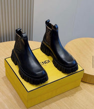 Load image into Gallery viewer, FF Leather Boots
