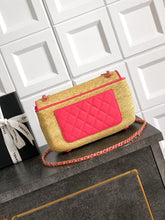 Load image into Gallery viewer, Raffia Classic Flap
