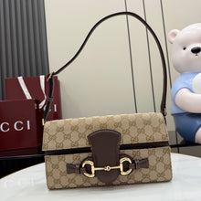 Load image into Gallery viewer, Horsebit Shoulder Bag
