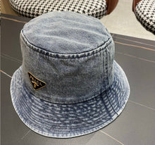 Load image into Gallery viewer, Denim Bucket Hat
