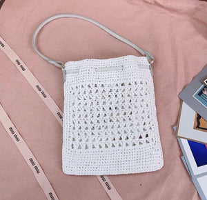 Woven Fabric Mini Bag