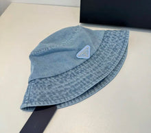 Load image into Gallery viewer, Denim Bucket Hat
