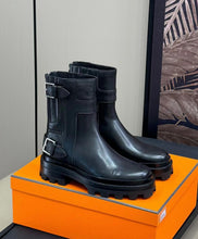 Load image into Gallery viewer, Leather Ankle Boots
