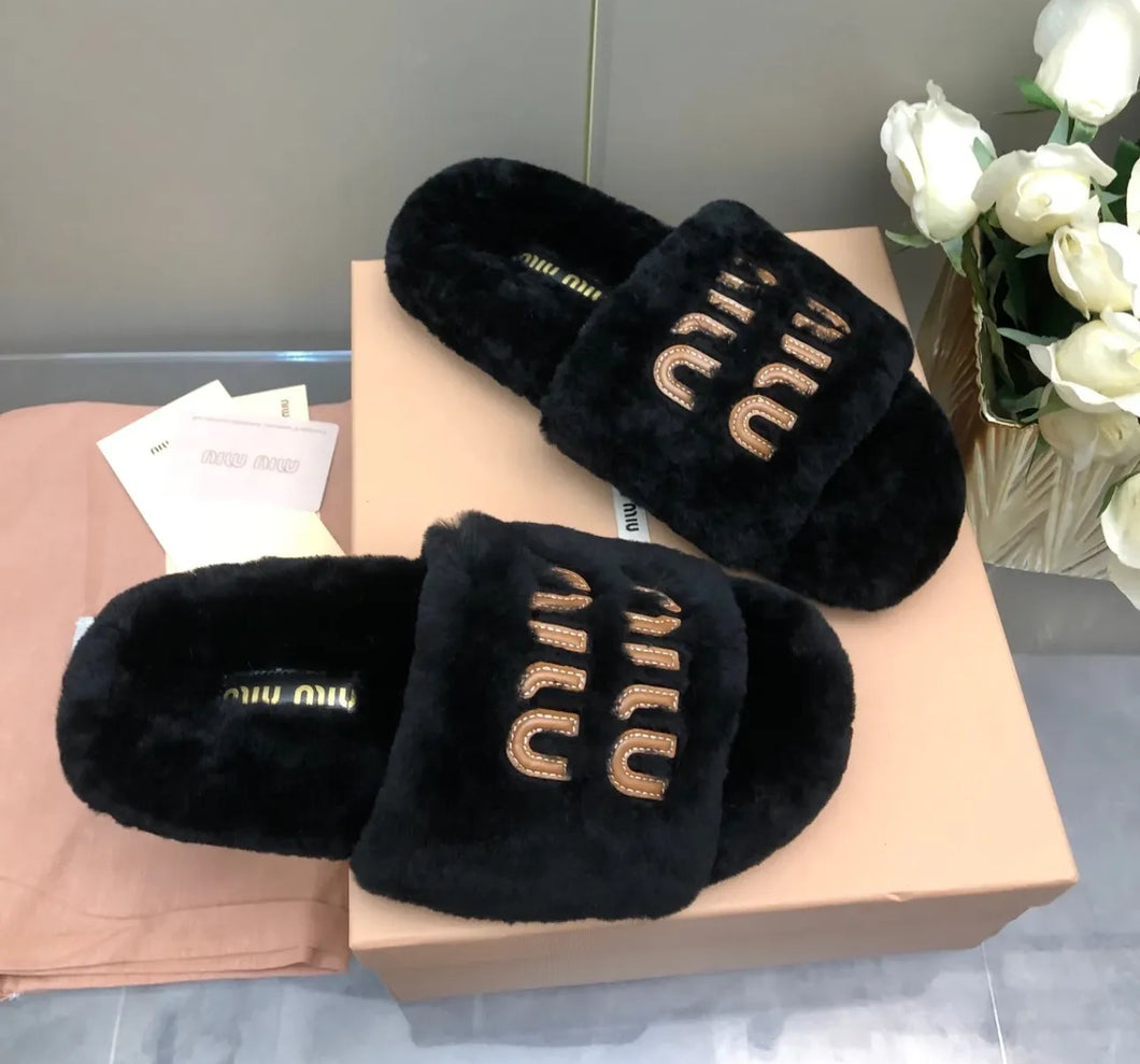 Fur Slippers