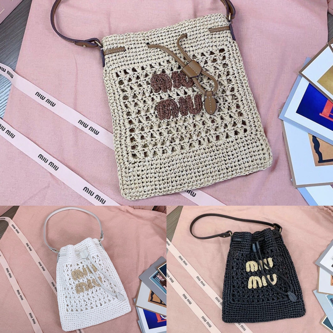 Woven Fabric Mini Bag