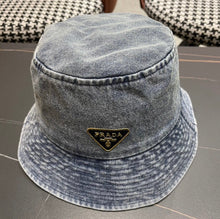 Load image into Gallery viewer, Denim Bucket Hat
