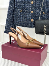 Load image into Gallery viewer, Horsebit Slingbacks
