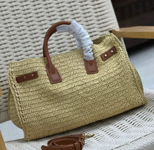 Load image into Gallery viewer, Raffia Sac De Jour
