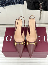 Load image into Gallery viewer, Horsebit Slingbacks
