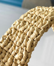Load image into Gallery viewer, Raffia Tote
