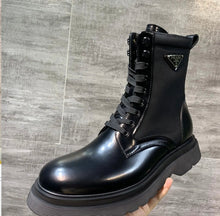 Load image into Gallery viewer, Leather Ankle Boots
