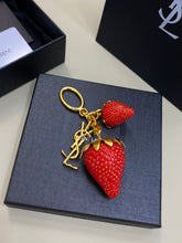Load image into Gallery viewer, Strawberry Bag Charm/Keychain
