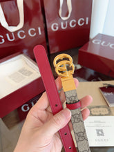 Load image into Gallery viewer, Leather Reversible Belt
