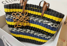 Load image into Gallery viewer, Raffia Tote
