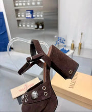 Load image into Gallery viewer, Suede Sandals
