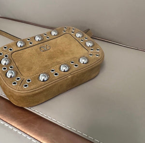 Suede Shoulder Bag