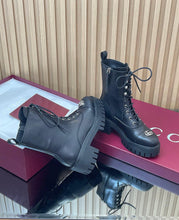 Load image into Gallery viewer, GG Leather Boots
