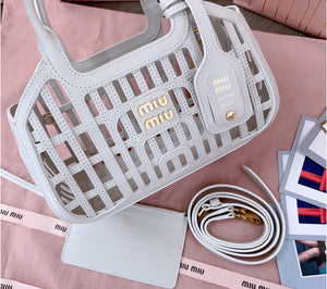 Leather Basket