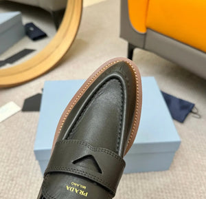 Leather Loafers