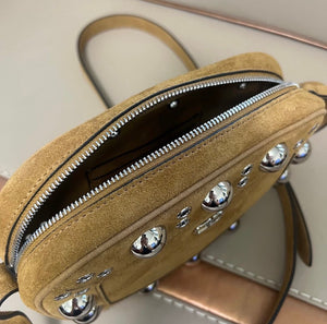 Suede Shoulder Bag