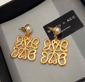 Anagram Earrings