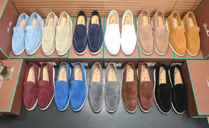 Suede Loafers