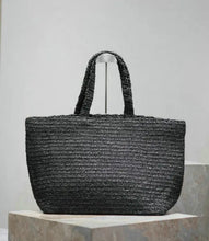 Load image into Gallery viewer, Raffia Tote
