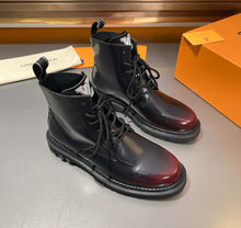 Load image into Gallery viewer, Leather Ankle Boots
