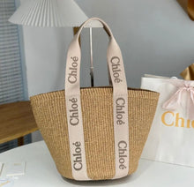 Load image into Gallery viewer, Woody Large Basket Bag
