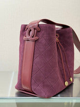 Load image into Gallery viewer, Suede Bucket Bag
