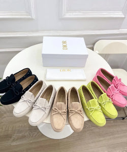 Suede Loafers