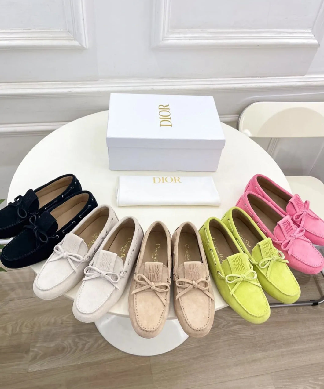 Suede Loafers