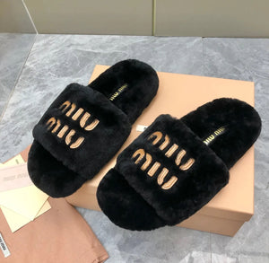 Fur Slippers