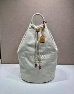 Linen Duffle Bag