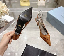 Load image into Gallery viewer, Suede Slingbacks
