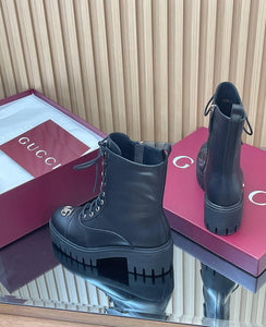 GG Leather Boots