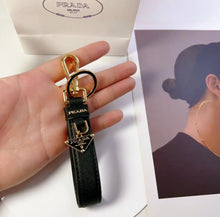 Load image into Gallery viewer, Leather Bag Charm/Keychain
