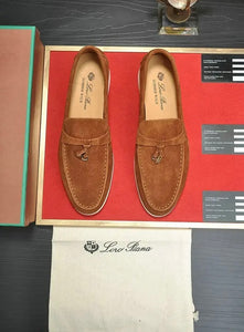Suede Loafers