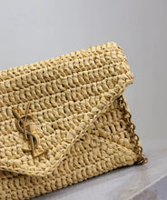 Load image into Gallery viewer, Cassandre Raffia Bag
