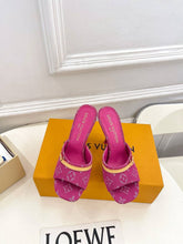 Load image into Gallery viewer, Denim Mules
