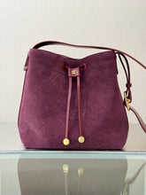 Load image into Gallery viewer, Suede Bucket Bag

