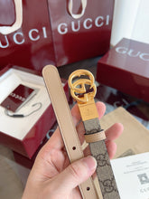 Load image into Gallery viewer, Leather Reversible Belt
