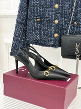 Load image into Gallery viewer, Horsebit Slingbacks
