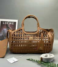 Load image into Gallery viewer, Leather Basket
