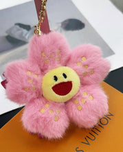 Load image into Gallery viewer, Flower Bag Charm/Keychain

