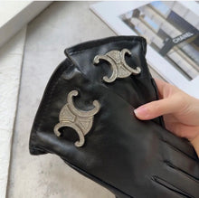 Load image into Gallery viewer, Triomphe Leather Gloves
