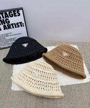 Load image into Gallery viewer, Crochet Bucket Hat
