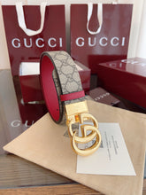 Load image into Gallery viewer, Leather Reversible Belt
