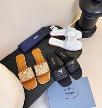 Load image into Gallery viewer, Leather Slides
